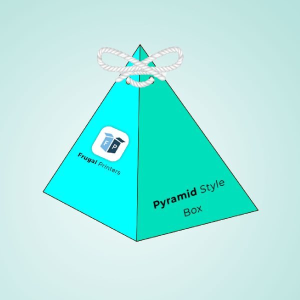 Custom Printed Pyramid Style Boxes