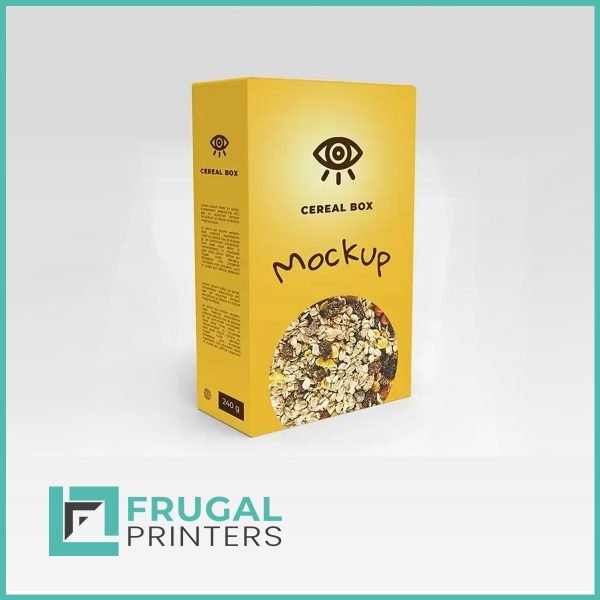 Custom Printed Cereal Packaging & Boxes