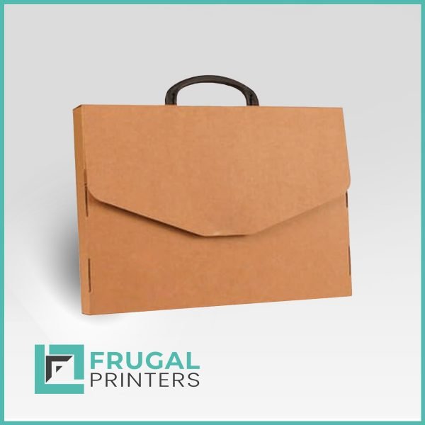 Custom Printed Paper Briefcase Packaging