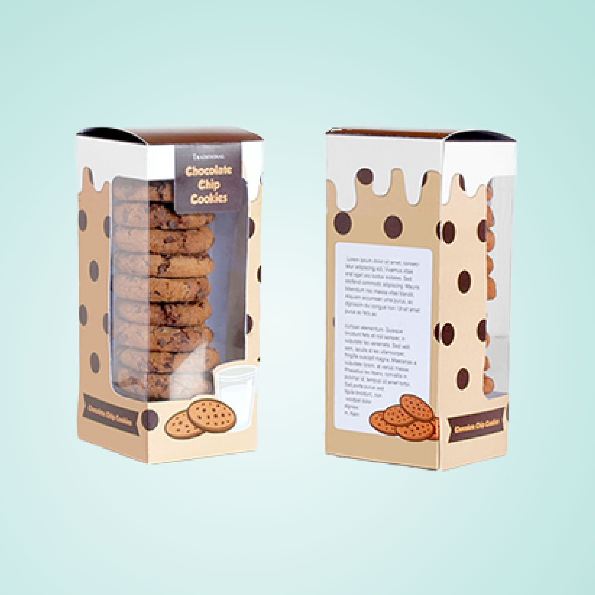 Custom Printed Cookie Packaging | Custom Packaging With logo